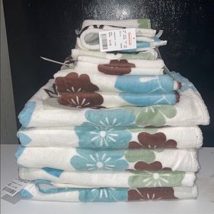 Floral Bath Towels